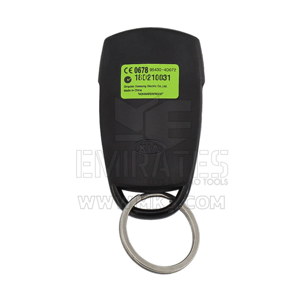 Llave remota genuina KIA Sedona 2010 433MHz 95430-4D072 | mk3