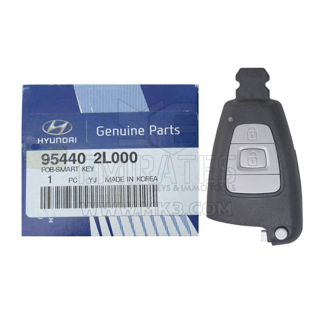 Nuova Hyundai I30 2008 Genuine/OEM Fobik Smart Remote Key 3 Pulsanti 447MHz 95440-2L000 954402L000, FCCID: SVI-SMKFKROO | Chiavi degli Emirati