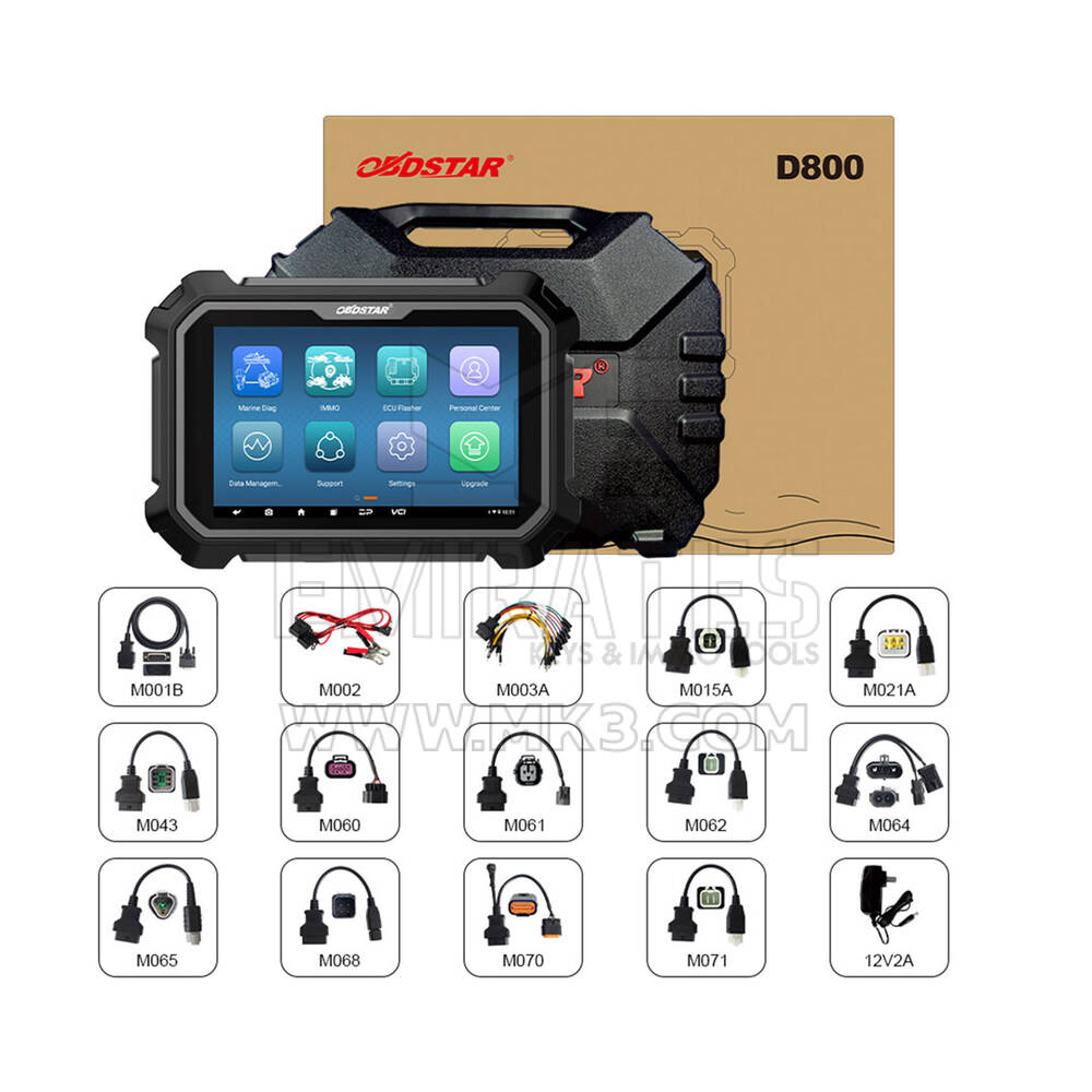 OBDSTAR D800 B Diagnostic Tool for Marine ( Jet Ski / Outboard ) New Generation Device For Marine | Emirates Keys