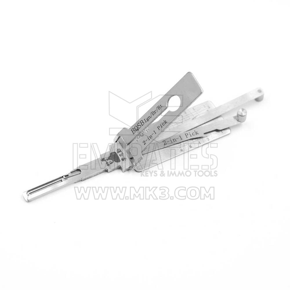 Original Lishi BQSB 2 em 1 Auto Pick and Decoder | MK3