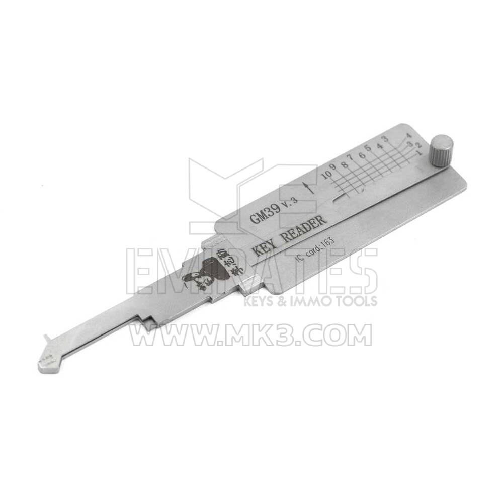 Escolha e decodificador Lishi GM39 V.3 original para GM | MK3