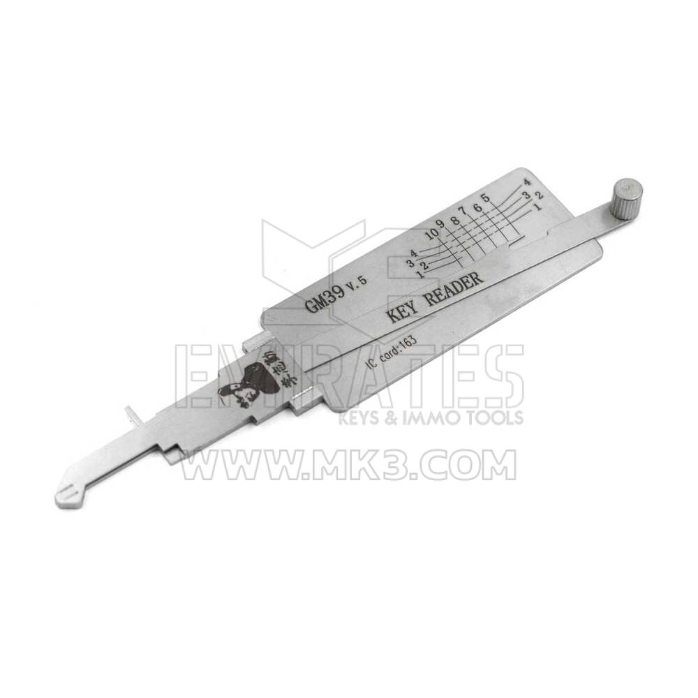 Escolha e decodificador Lishi GM39 V.5 original para GM | MK3