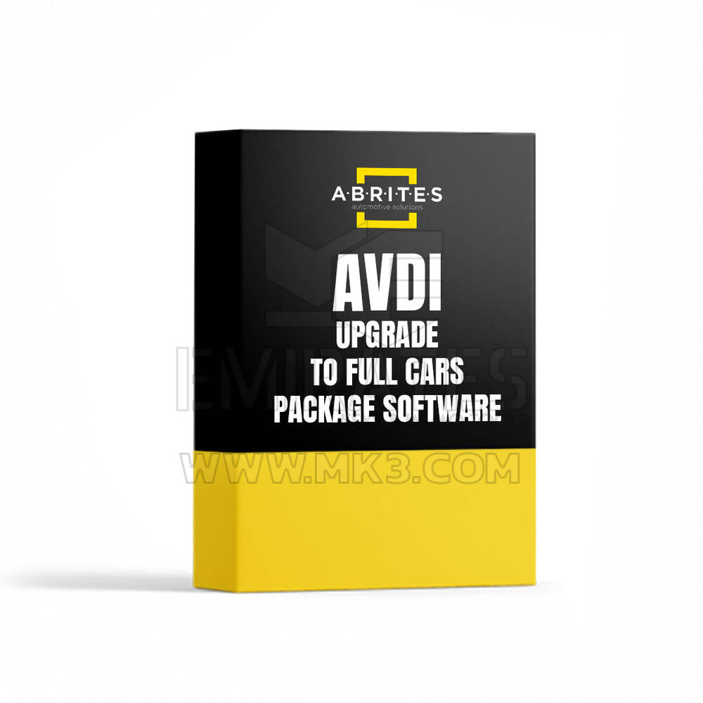 Aggiornamento Abrites all'attivazione software del pacchetto completo per auto