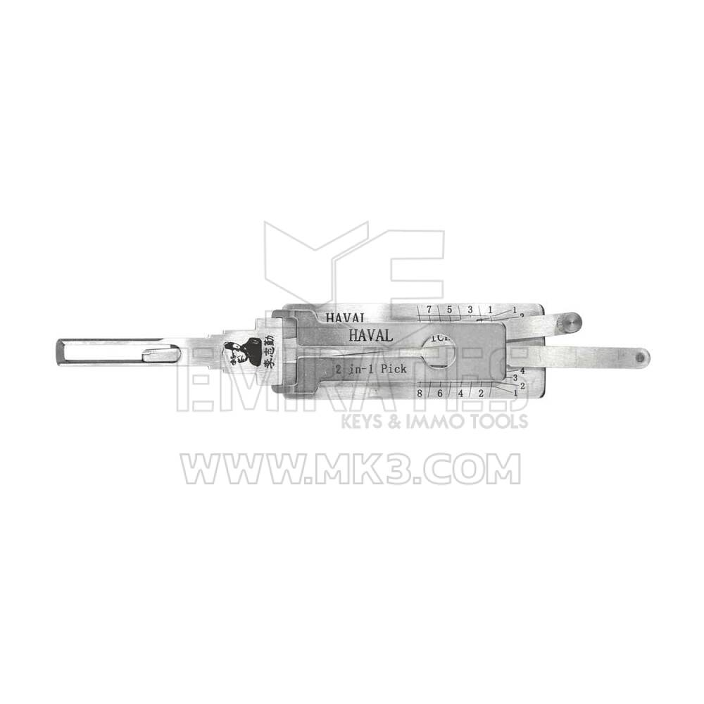 Original Lishi HAVAL 2-in-1 Decoder and Pick for GWM , HAVAL