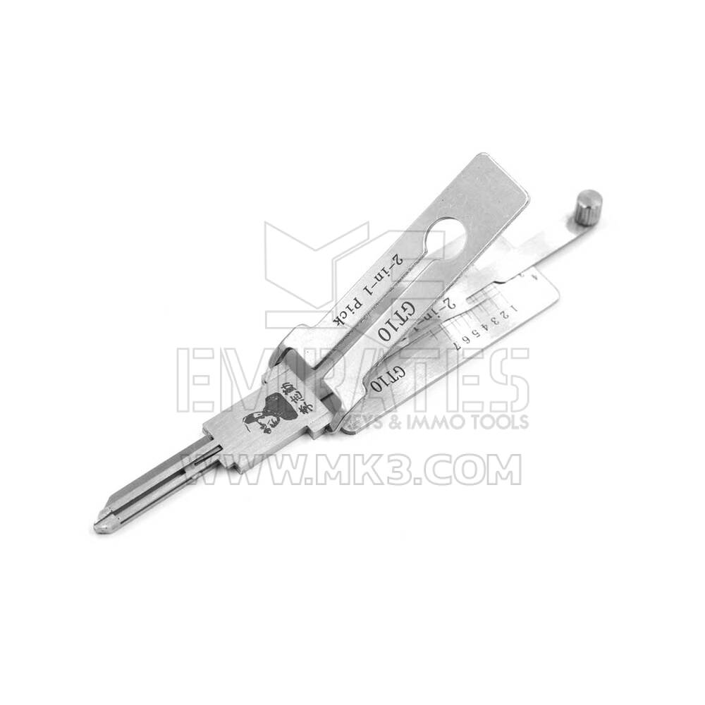 Decodificador e escolha original Lishi GT10 para Fiat e Iveco | MK3