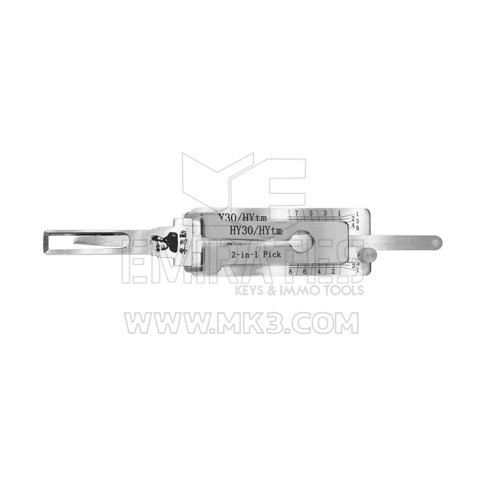 Decodificador y selección 2 en 1 original Lishi HY30 / HY tm para Hyundai