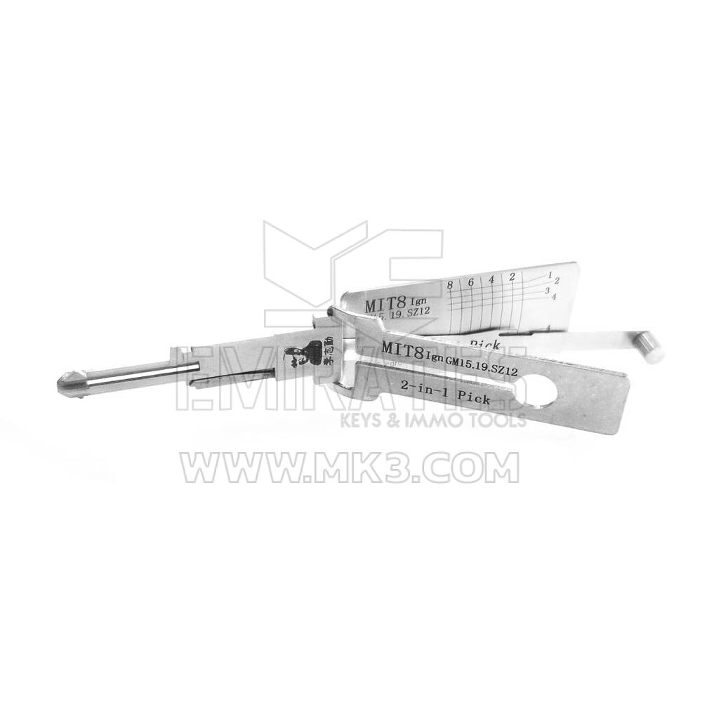 Оригинальный Lishi MIT8 GM15.19.SZ12 для Mitsubishi (Зажигание) | МК3