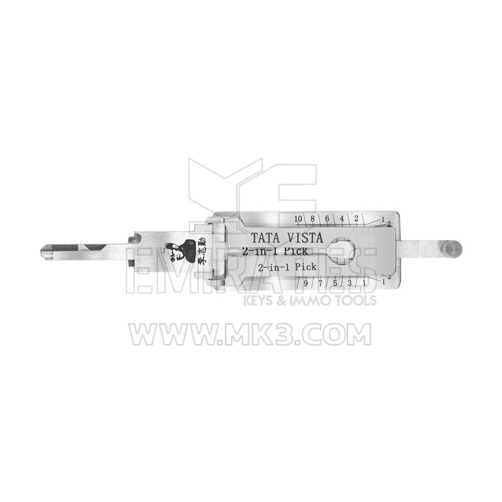 Décodeur et choix d'origine Lishi TATA VISTA 2-en-1 pour TATA VISTA INDE UNIQUEMENT-RMB