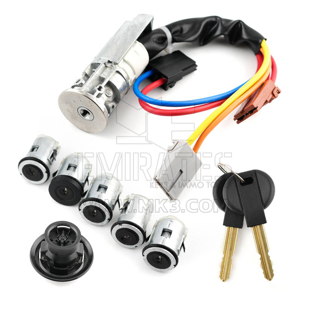 Citroen Dispatch, Jumpy Peugeot Expert Fiat Scudo Kilit Seti 2+2+2 Pin 4162F4 / 4162L9 / 4162S1