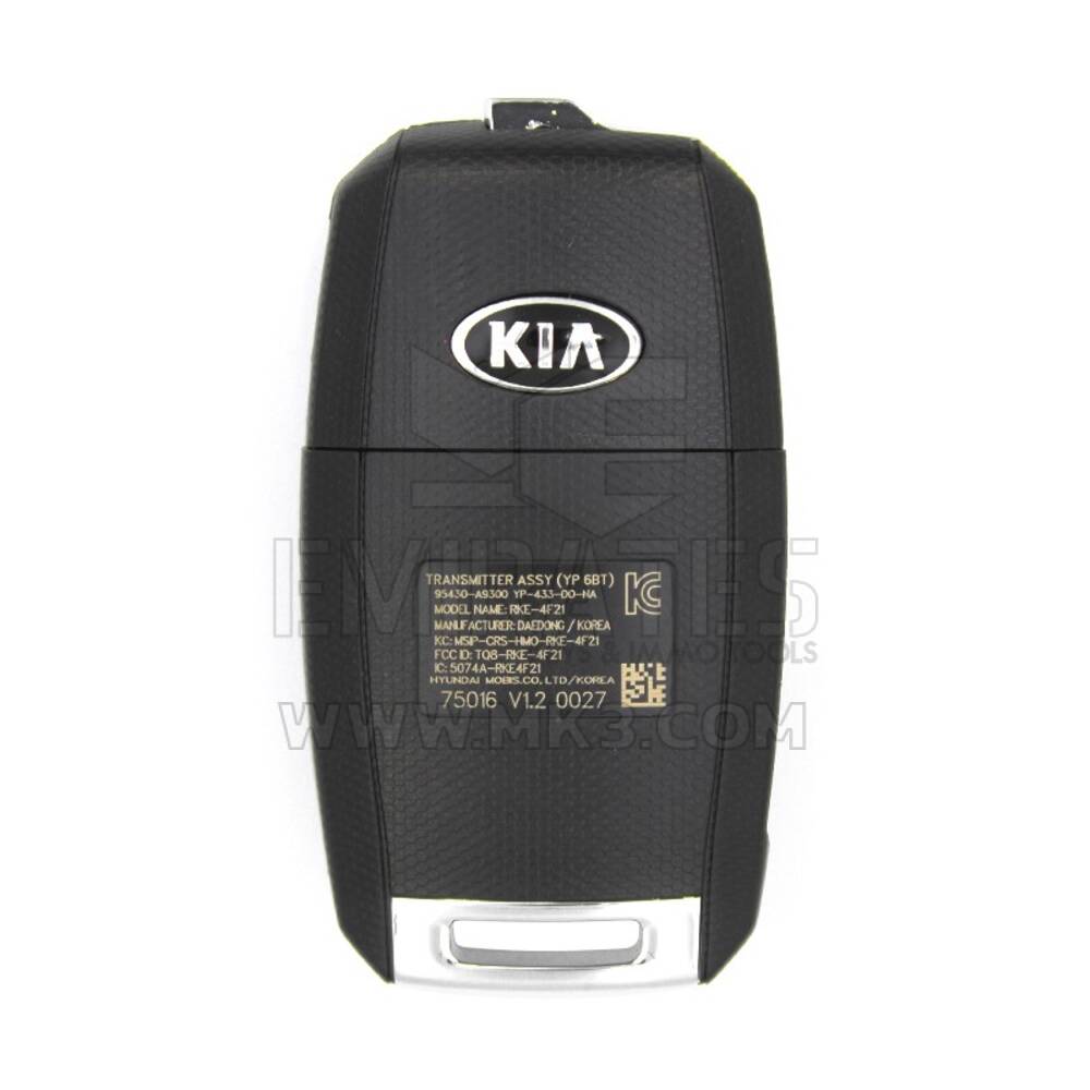 KIA Sedona 2015 Chiave a distanza di vibrazione Telecomando 433 MHz 95430-A9300 | MK3