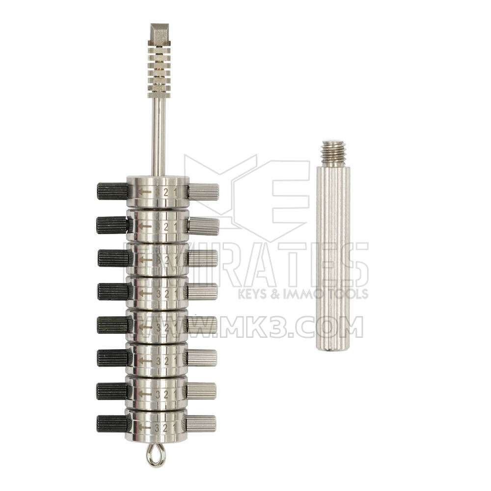 Original Lishi PFTPD Ford Jaguar / 8-Cut / Tibbe Premium Pick Set