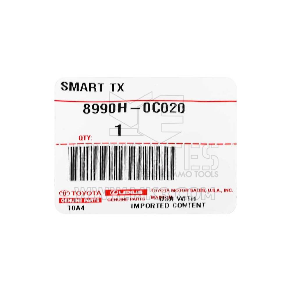 New Toyota Sequoia 2023 Genuine / OEM Smart Remote Key 3+1 Buttons 315MHz OEM Part Number: 8990H-0C020 , 8990H0C020 | Emirates Keys