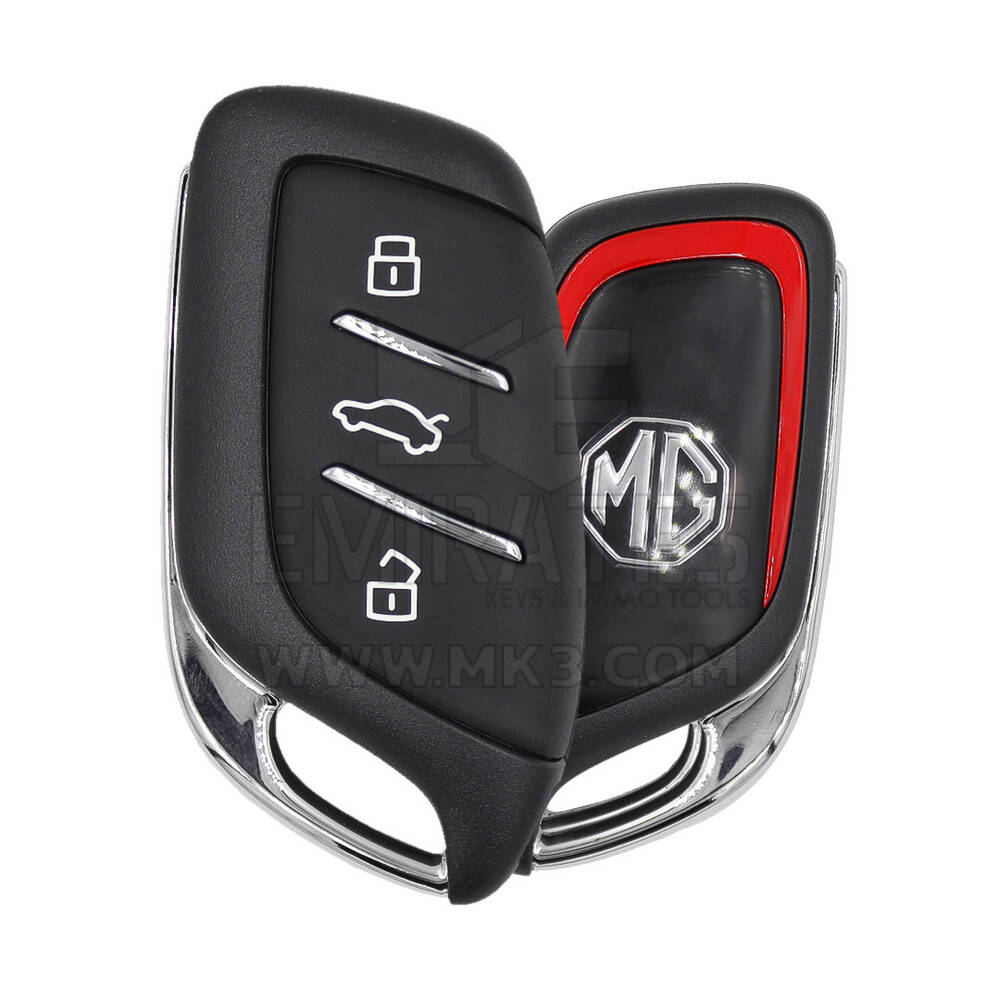 Llave remota inteligente original MG ZS 2019-2023 de 3 botones y 433 MHz 11388828-RMK