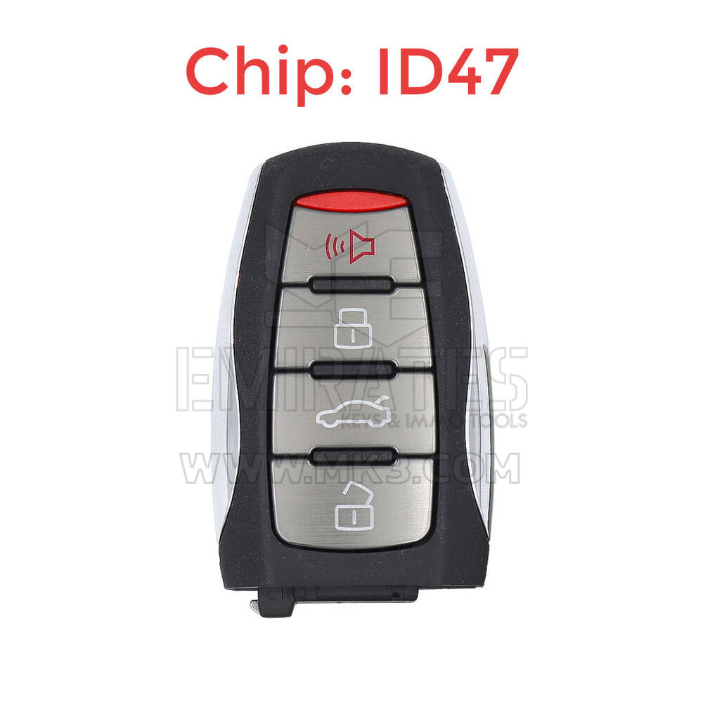 Haval H6 H2S Llave remota inteligente genuina 3+1 botones 433Mhz