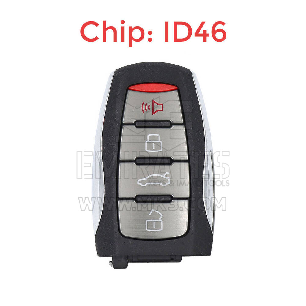 Haval H7 H8 H9 M6 Llave remota inteligente genuina 4 botones 433Mhz 3608700XKW09A