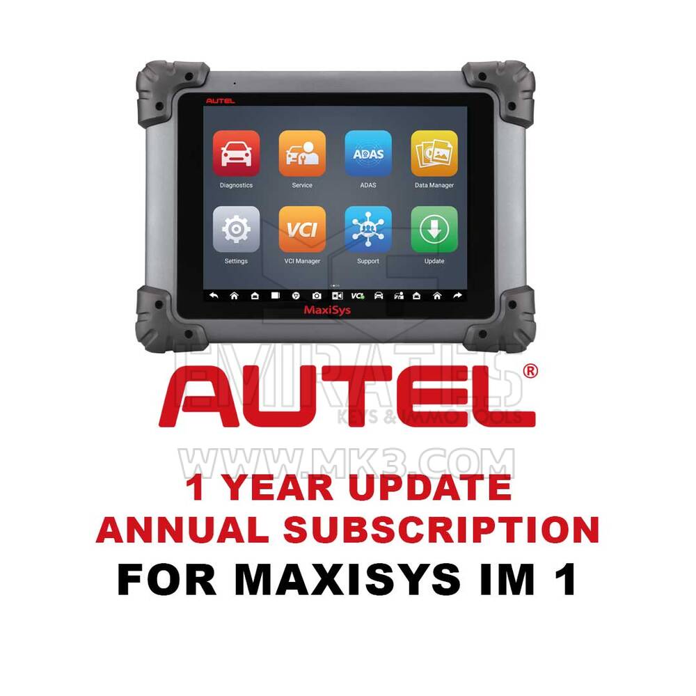 Autel - MaxiSys IM Suscripción de actualización de 1 año