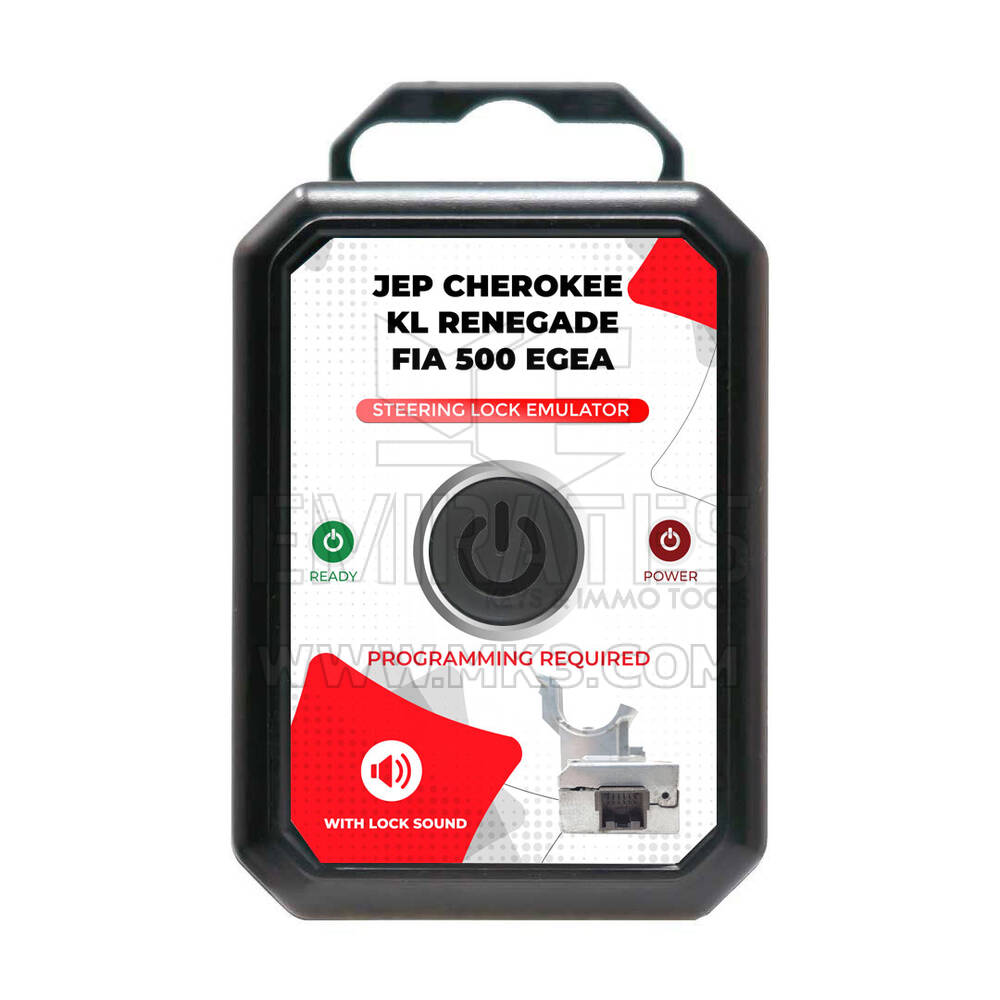 Novo emulador Jeep Cherokee KL - Emulador Jeep - Emulador Fiat Egea - Emulador Fiat 500 - Simulador de emulador de trava de direção com som de trava - Emuladores MK3 | MK3