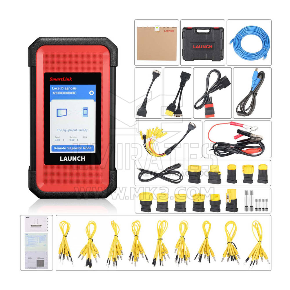 Launch X-431 PRO3 LINK HD  Diagnostic Scan Tool With Solid Hardware And Excellent Software Service. With The Smartlink C V2.0, It Is Designed For Commercial Vehicles Repairing & Diagnostics| Emirates Keys