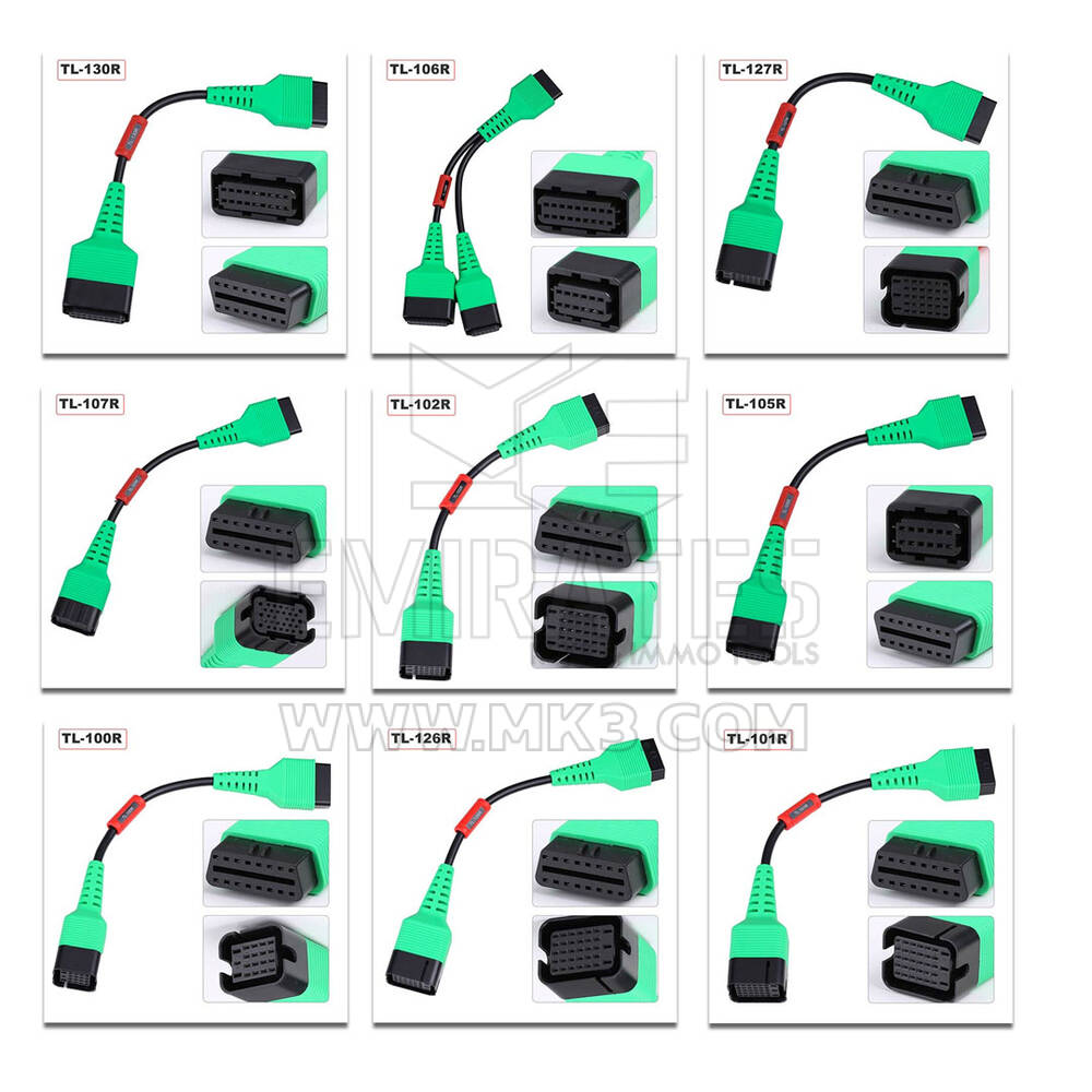 Launch  X431 EV Diagnostic Add-on Kit For New Energy Battery Pack Diagnostic Upgrade Kit Comes With Battery Pack Testing Cables For Various Vehicle Brands | Emirates Keys