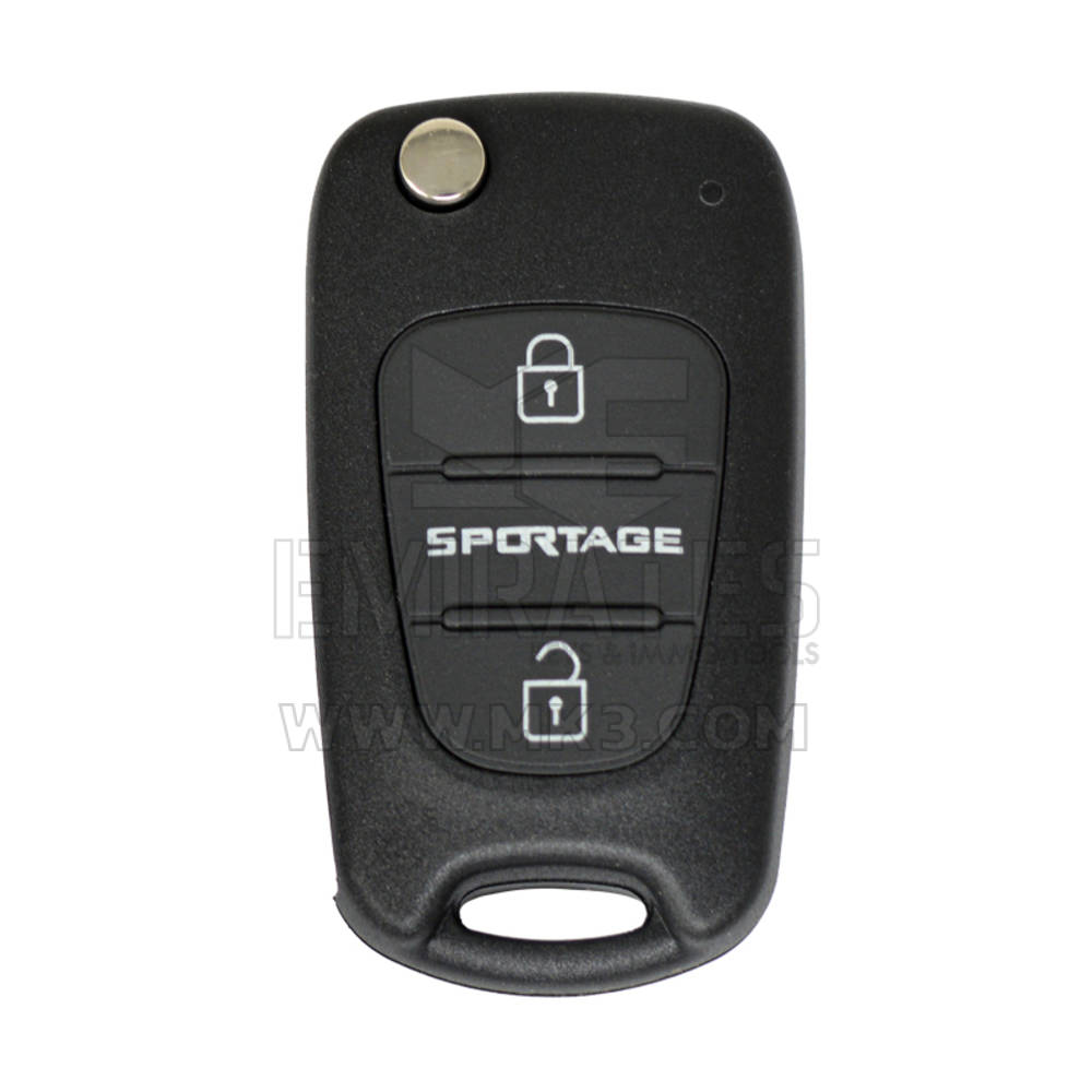 Kia Sportage Flip Remote Key Shell 3 Button