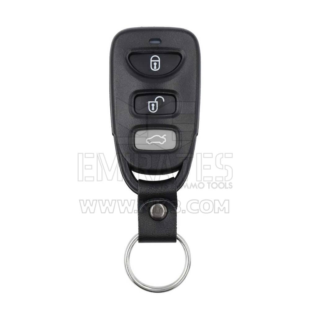 KIA Hyundai Remote Key Shell 4 botões sem suporte de bateria