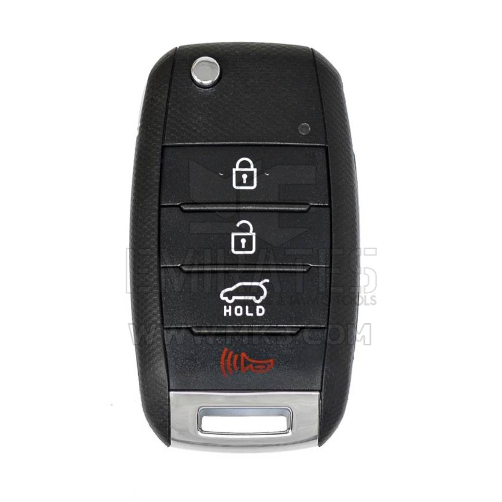 Kia Flip Remote Key Shell 3+1 Button With Panic HYN14R Blade