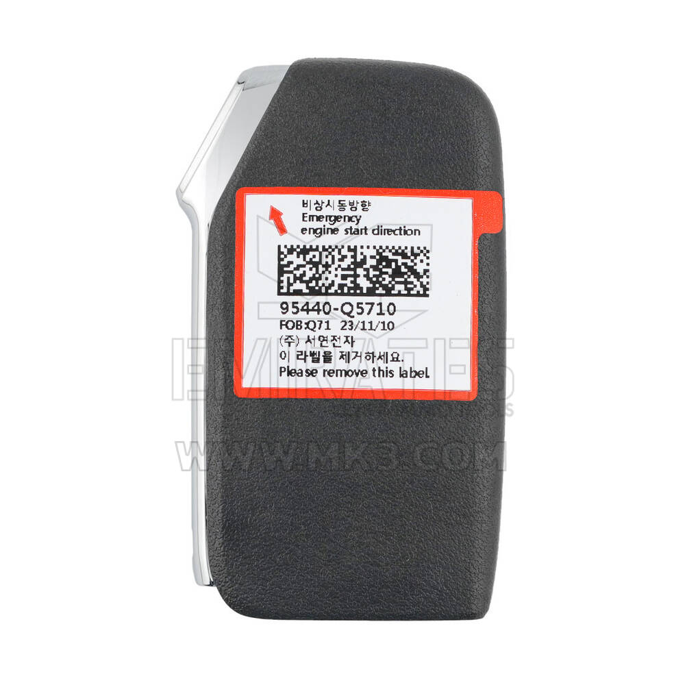 Clé télécommande intelligente d'origine KIA Seltos 2023, 3+1 boutons, 433 MHz, référence OEM : 95440-Q5710, 95440Q5710 | Emirates Keys