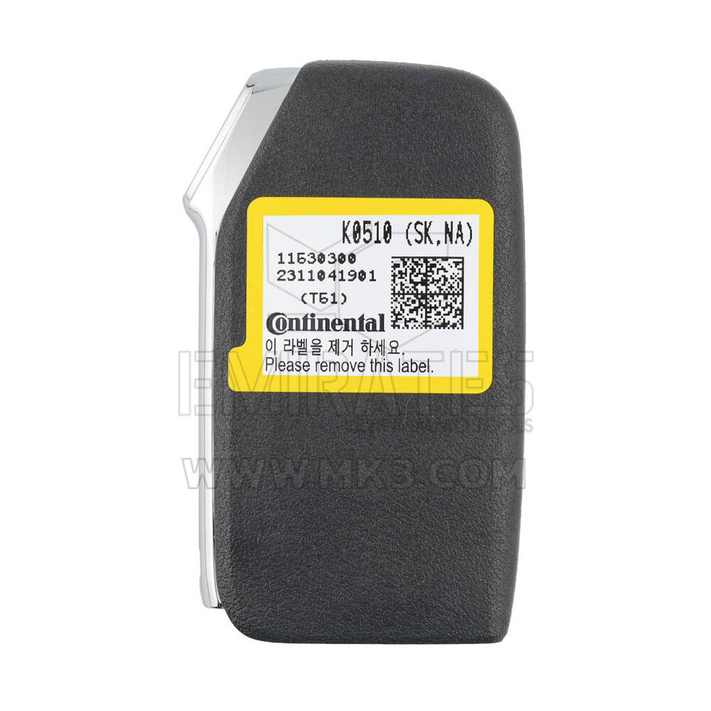 Nouvelle clé télécommande intelligente d'origine KIA Soul 2023, 3+1 boutons, 433 MHz. Référence OEM : 95440-K0510, 95440K0510 | Emirates Keys