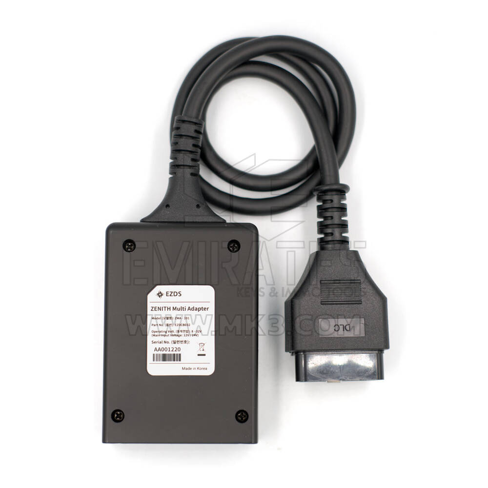 Zenith ZMA-101 Multi-Adapter CANFD & DOIP Is Required For Stable Data Transfer To Connect Via The OBDII Connector | Emirates Keys