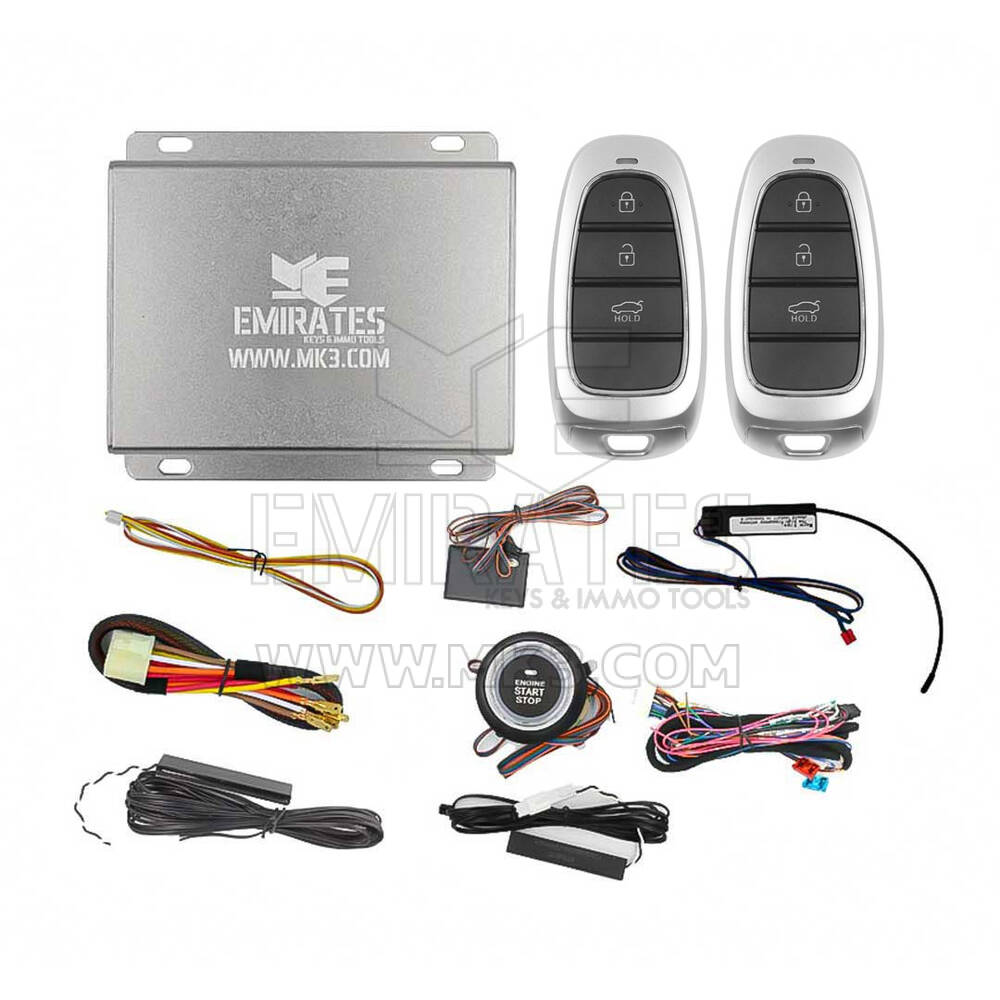 Sistema di avviamento motore universale Smart Key EG-036 Stile Hyundai Smart Key