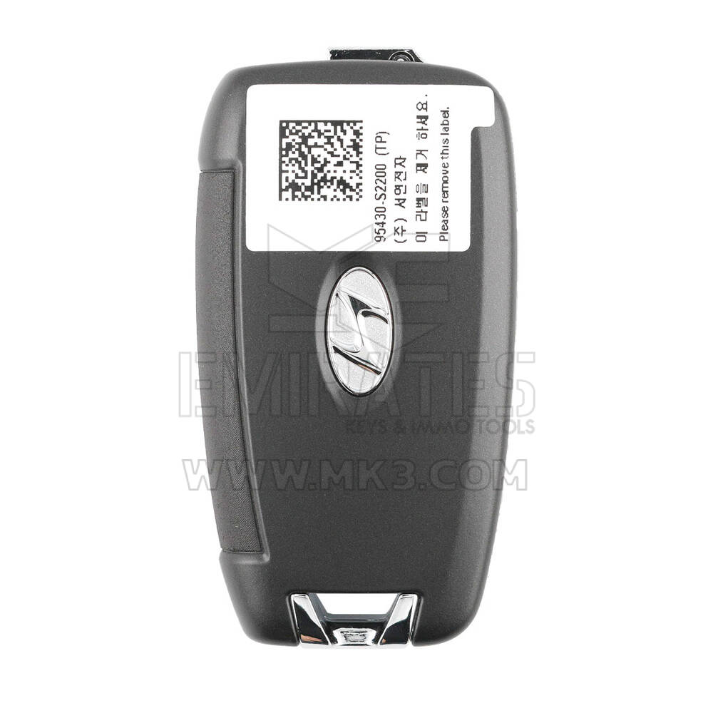 Hyundai Santa Fe Genuine Flip Remote Key 95430-S2200 | MK3