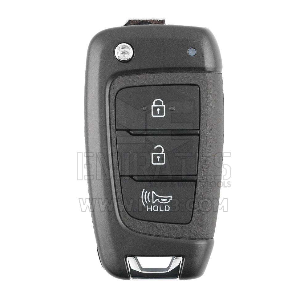 Оригинальный раскладной дистанционный ключ Hyundai Santa Fe 2022, 2+1 кнопки, 433 МГц, 95430-S2200