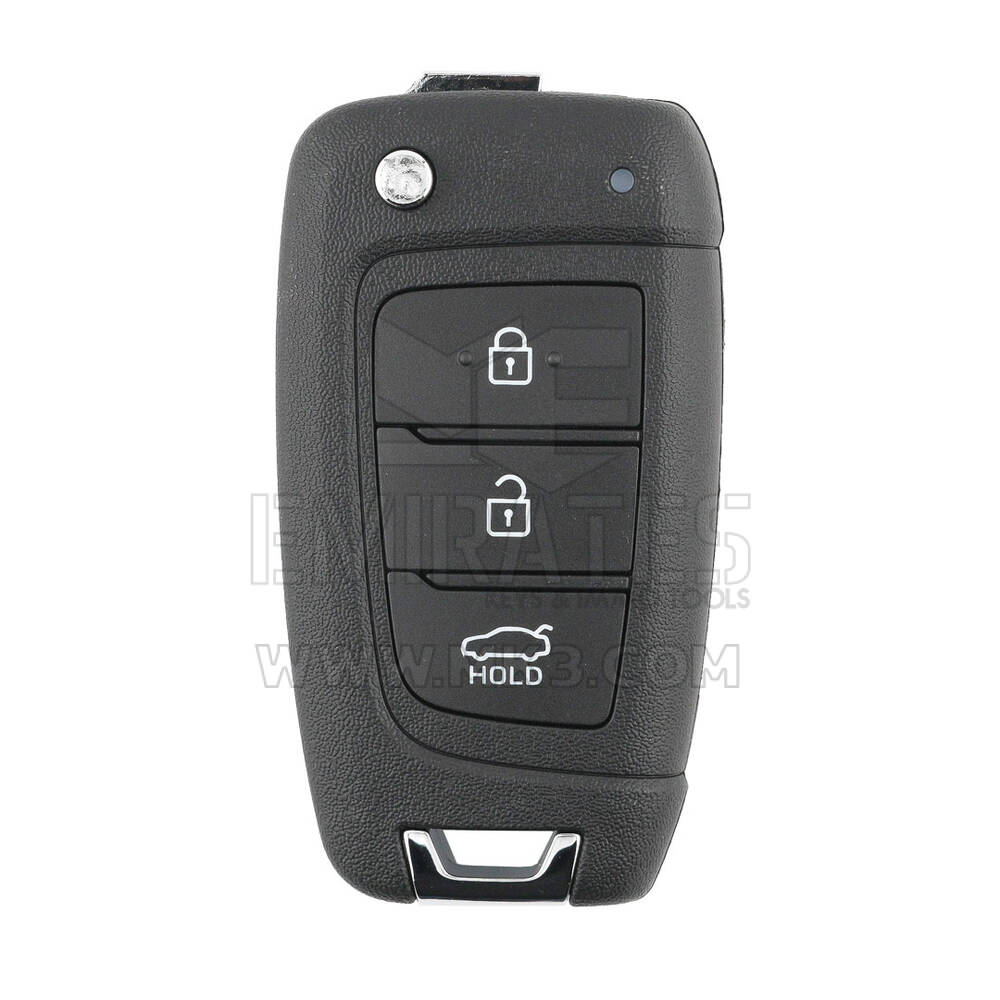 Оригинальный раскладной дистанционный ключ Hyundai Elantra 2024, 3 кнопки, 433 МГц, 95430-AA800