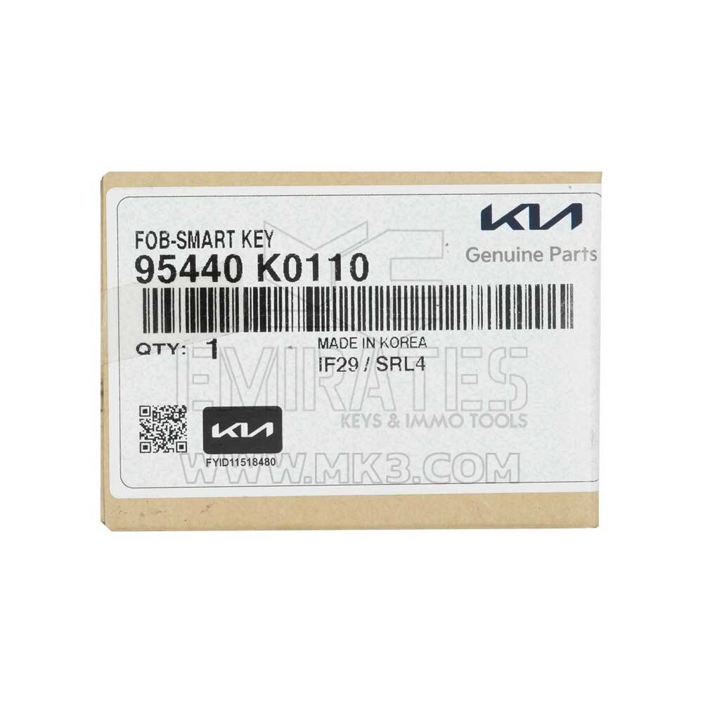 New KIA Soul 2021 Genuine / OEM Smart Remote Key 3 Buttons 433MHz OEM Part Number: 95440-K0110 | Emirates Keys