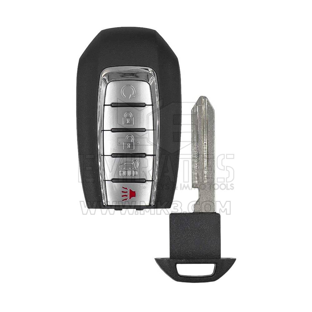 New Aftermarket Infiniti Qx50 2021 Smart Remote Key 4+1 Buttons 433MHz Compatible Part Number: 285E3-5NY7A  / 285E35NY7A  , FCC ID: KR5TXN4 | Emirates Keys