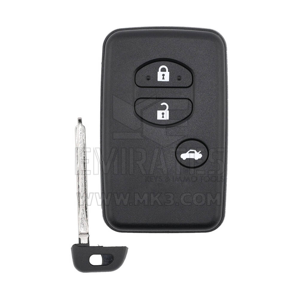 Nuovo KeyDiy KD Toyota Chiave telecomando universale intelligente 3 pulsanti con guscio chiave nero TDB03-3 | Chiavi degli Emirati