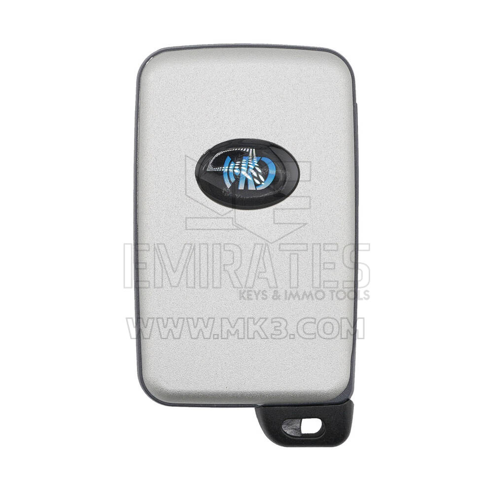 KeyDiy KD Universal Smart Remote Carcasa de llave plateada TDB03-3 | MK3