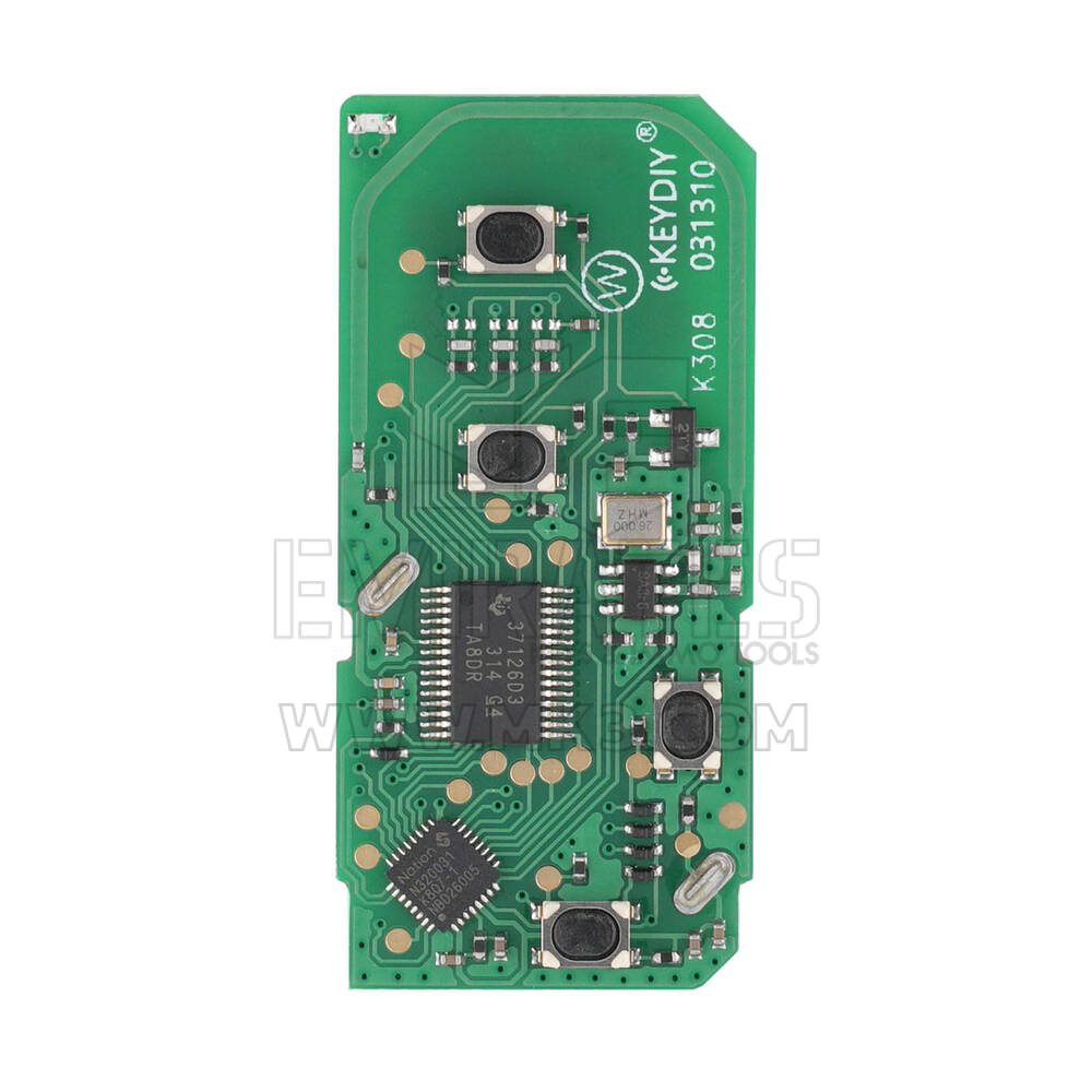 KeyDiy KD Toyota telecomando intelligente universale PCB 4 pulsanti TDB04-3