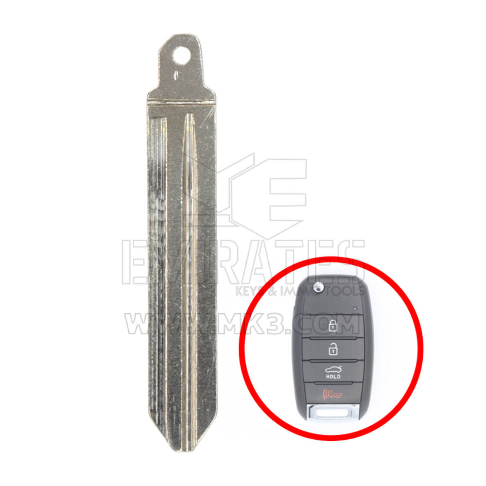 KIA Cerato 2014-2017 HYN14R Flip Remote Key için Bıçak