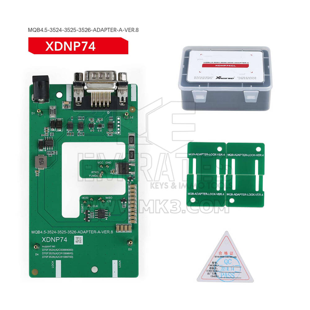 New Xhorse XDNPM3 MQB48 Solder Free Adapters Full Package 13 Pieces for VVDI Prog, Multi Prog and VVDI Key Tool Plus | Emirates Keys