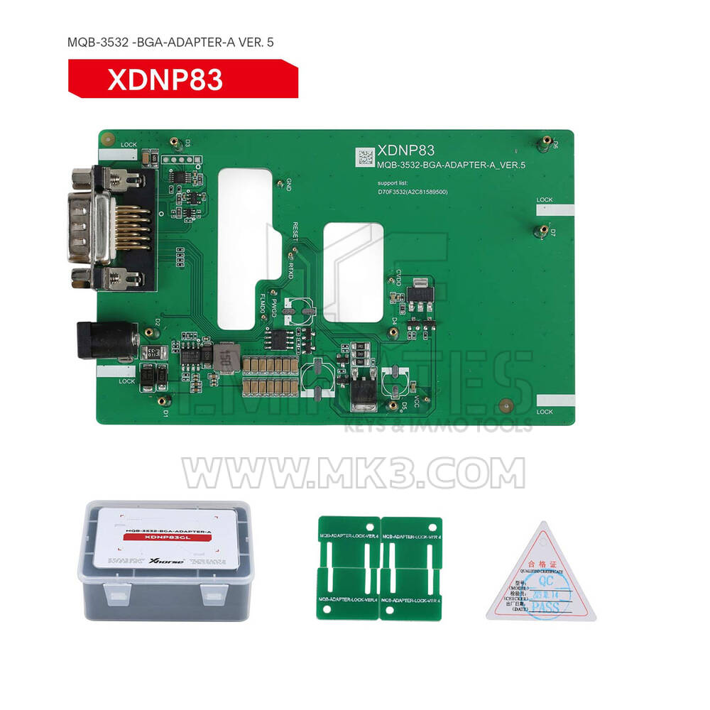 New Xhorse XDNPM3 MQB48 Solder Free Adapters Full Package 13 Pieces for VVDI Prog, Multi Prog and VVDI Key Tool Plus | Emirates Keys