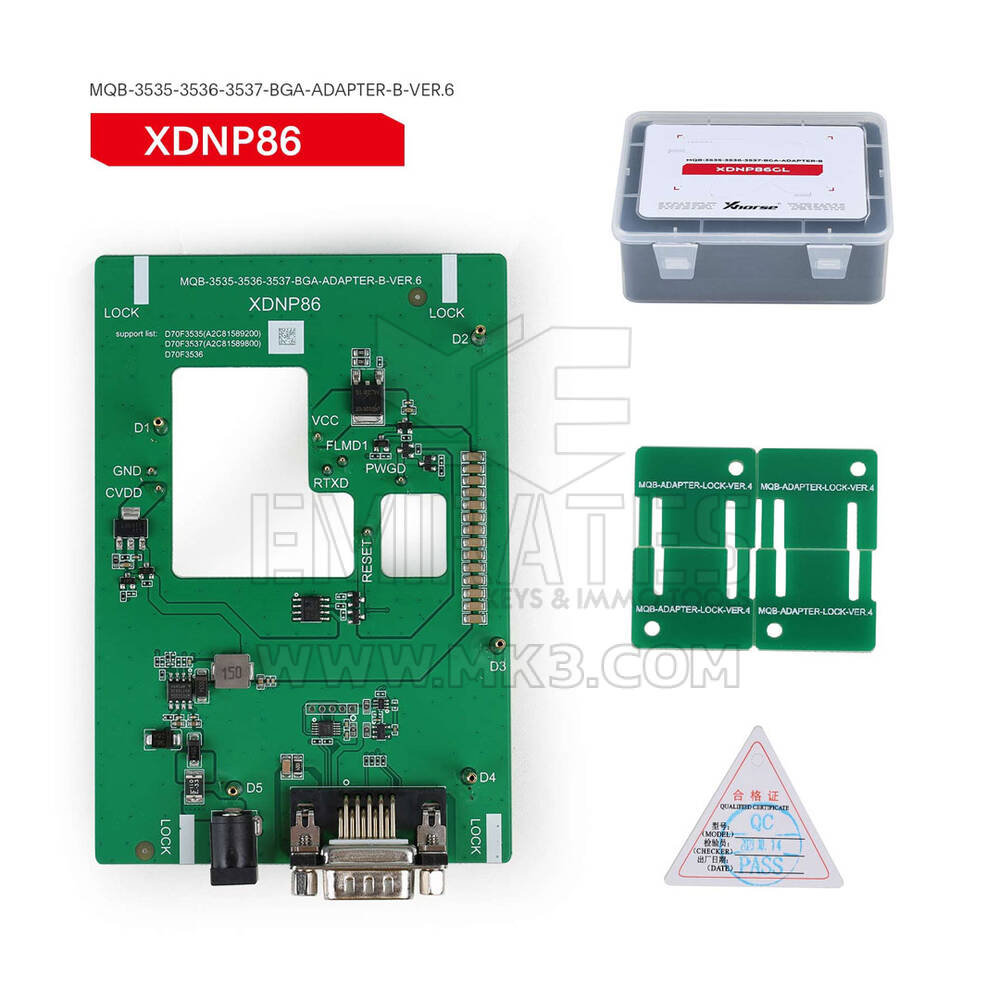 New Xhorse XDNPM3 MQB48 Solder Free Adapters Full Package 13 Pieces for VVDI Prog, Multi Prog and VVDI Key Tool Plus | Emirates Keys