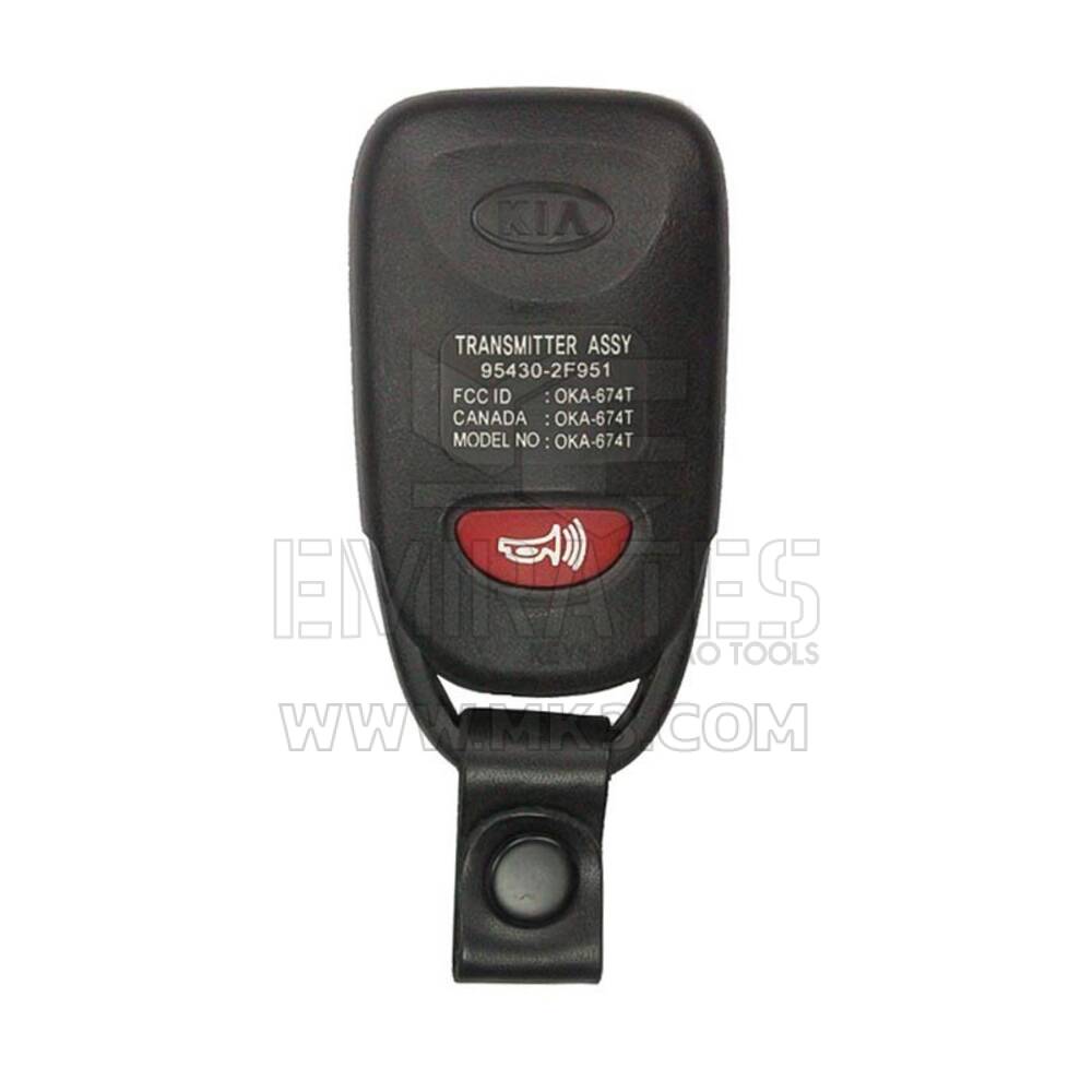 Kia Spectra 2007 Control remoto original 315MHz 95430-2F951 | mk3