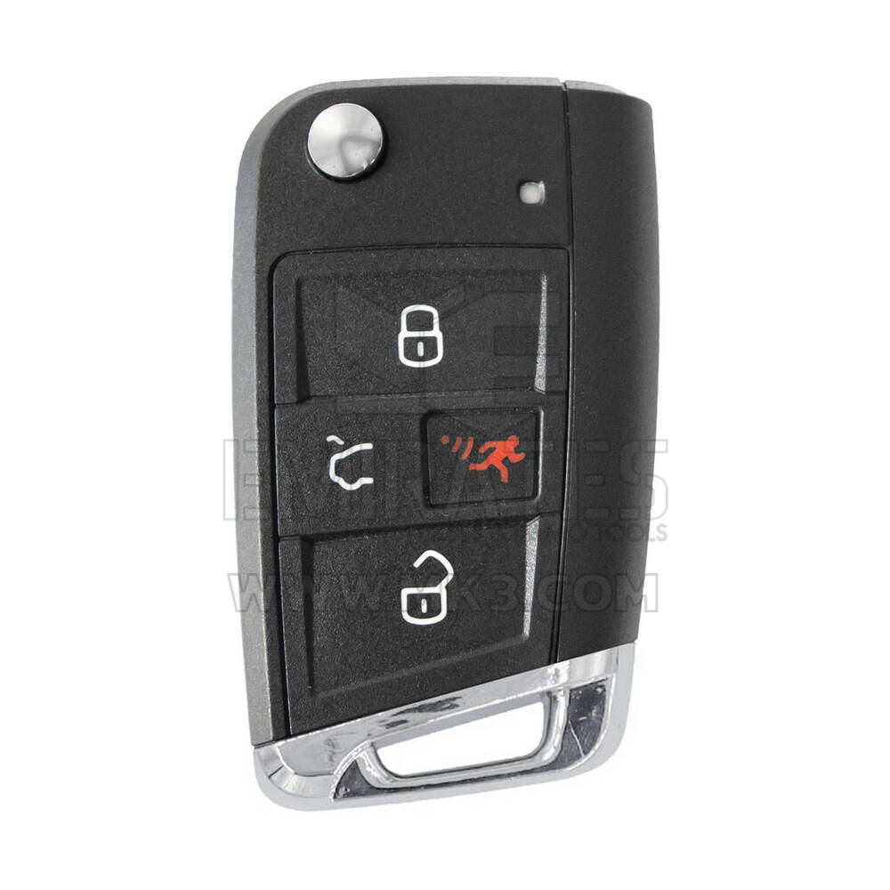 فولكس واجن جولف MQB 2015 فليب مفتاح بعيد شل 3 + 1 أزرار