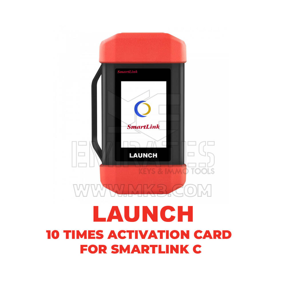 Lancement - Carte d'activation 10 fois pour Smartlink C