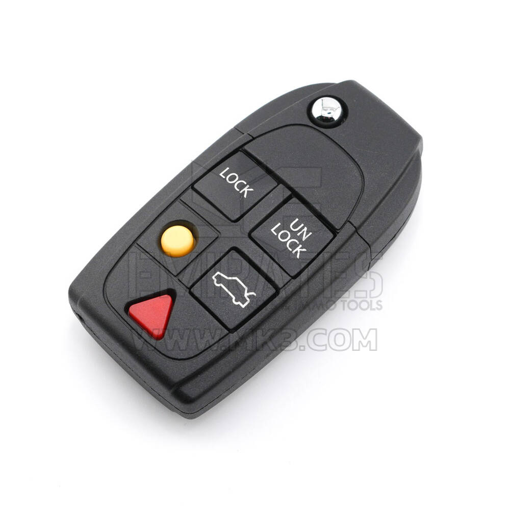 New Aftermarket Volvo S60 S80 V70 XC70 XC90 2004-2015 Flip Remote Key 5 Buttons 315MHZ - ID48 Chip | Emirates Keys