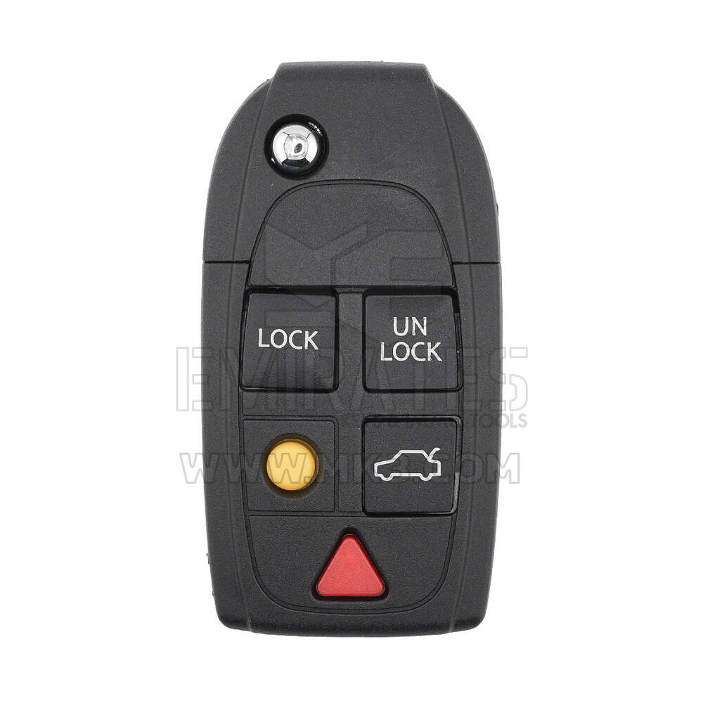 Volvo S60 S80 V70 XC70 XC90 2004-2015 Flip Remote Key 5 Buttons 315MHz - ID48 Chip