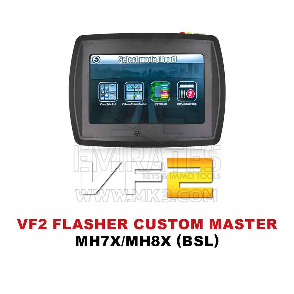 Maestro personalizado intermitente VF2 - MH7x/MH8x (BSL)