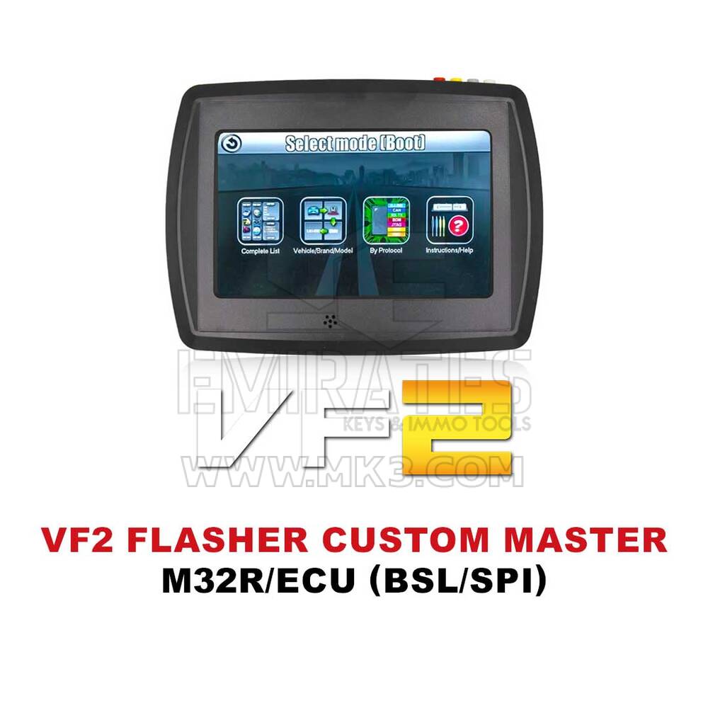 Mestre personalizado do pisca-pisca VF2 - M32R/ECU (BSL/SPI)