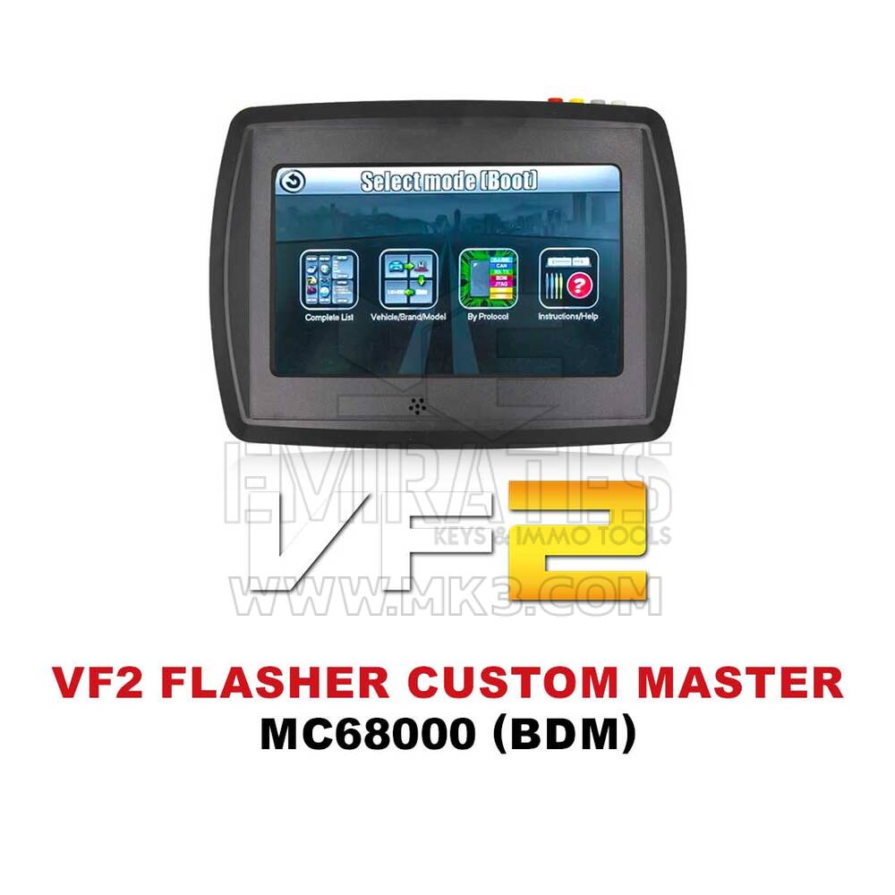 Maître personnalisé VF2 Flasher - MC68000 (BDM)